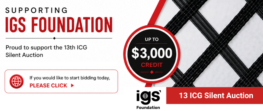 Supporting IGS Foundation - 13th ICG Silent Auction